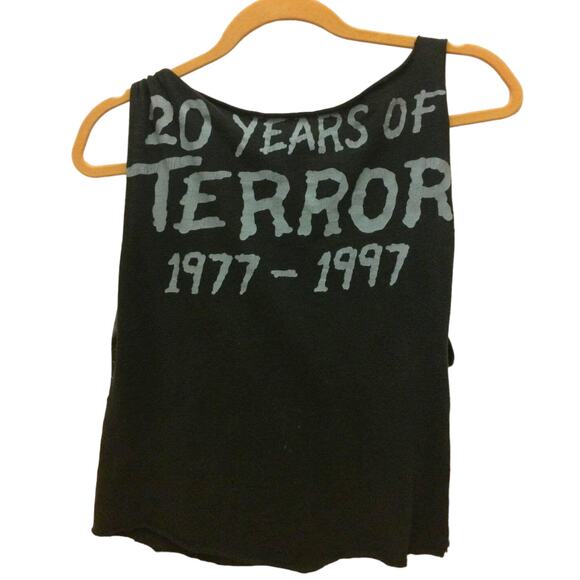 MISFITS Vintage 20 Years of Terror 1977 1997 Tank Top T Shirt Tee Medium RARE - Picture 3 of 11